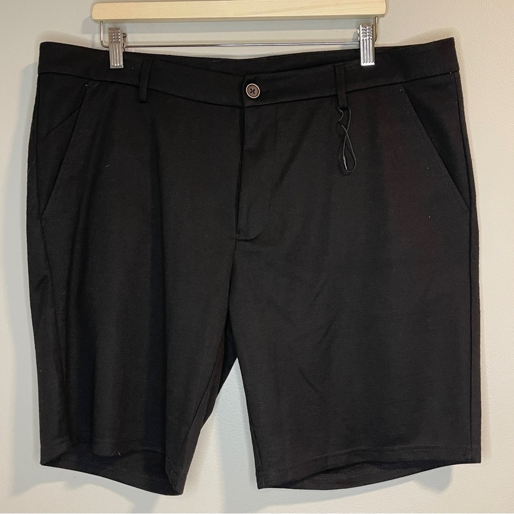 Westzeroone Edmund Jersey Knit Shorts Black - Size 40